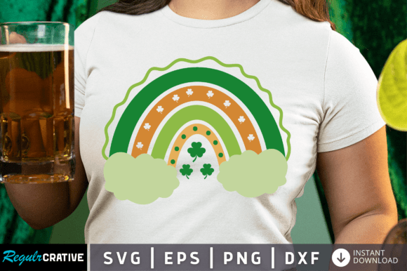 Download St.patrick's Rainbow Clipart Svg Design - Rainbow Collection