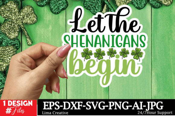 Download Let the Shenanigans Begin Sticker SVG - Sticker Collection