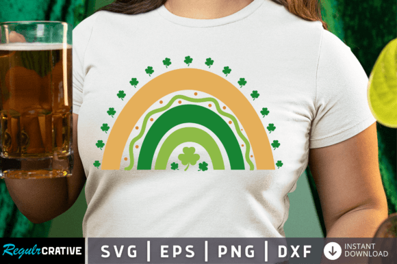 Download St.patrick's Rainbow Clipart Svg Design - Rainbow Collection