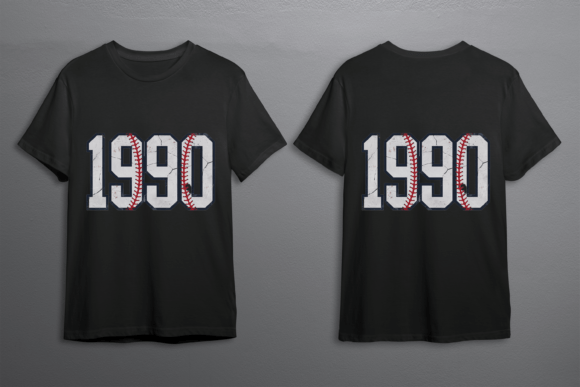 Download 1990 T-Shirt Design - 1990 Collection