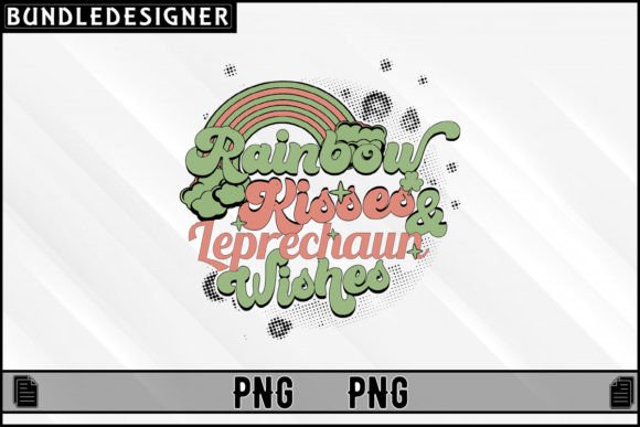 Download St .Patrick’s Rainbow Kisses Sublimation - Rainbow Collection