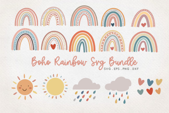 Download Boho Rainbow Bundle - Rainbow Collection