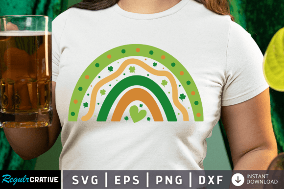 Download St.patrick's Rainbow Clipart Svg Design - Rainbow Collection