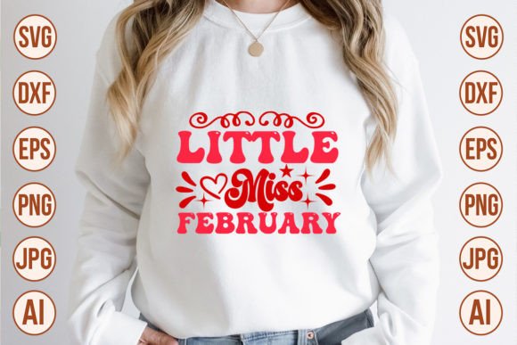 Download Little Miss February Retro Designs - Little miss february retro designs Collection